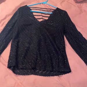 Miss me sequin top